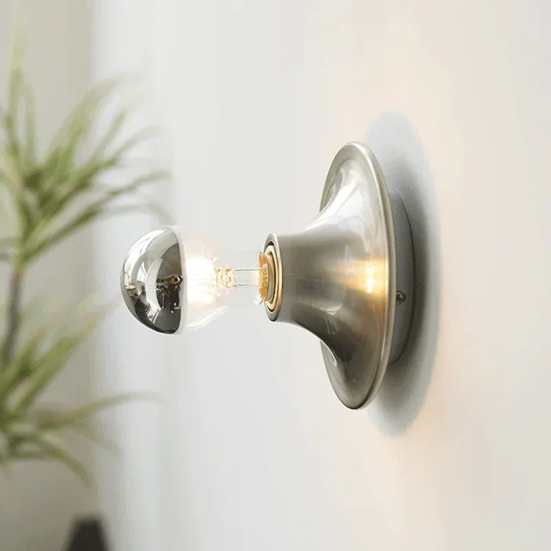 Classic Wall Light with Bulb - Traditional Indoor Spotlight
