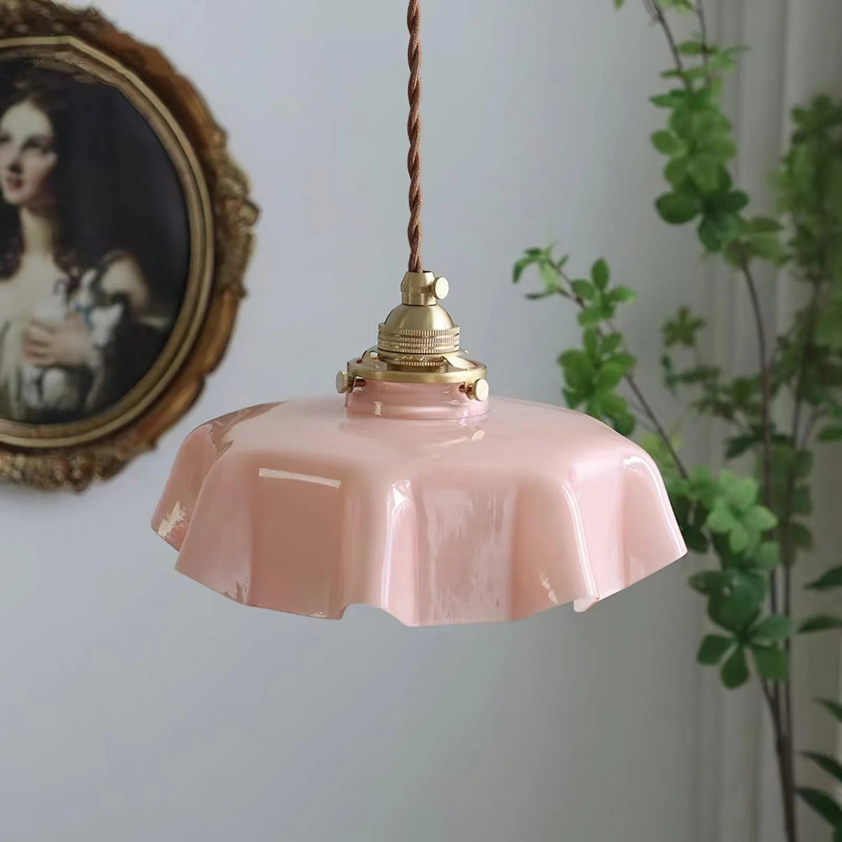 Elegant Crystal Drop Pendant Light For Home