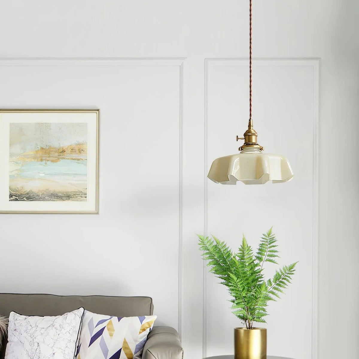 Elegant Crystal Drop Pendant Light For Home