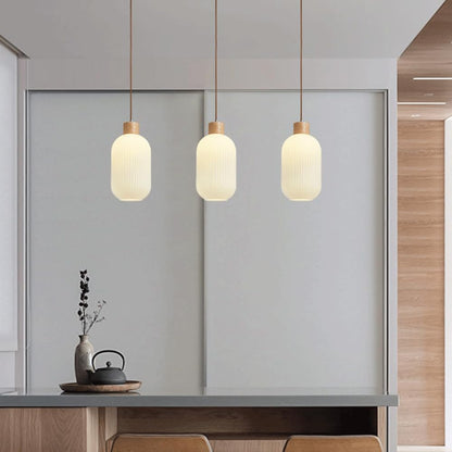 Classic Glass Hanging Lamp