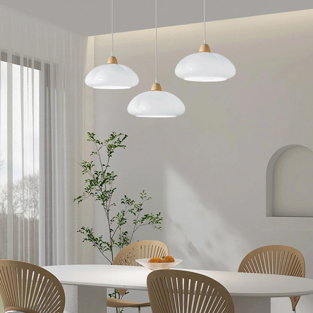 Classic Hanging Glass Pumpkin Lamp
