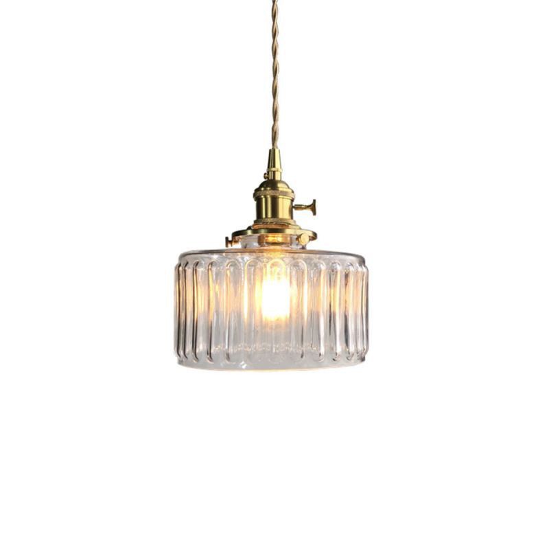 Classic Elegant Glass Drop Pendant Light