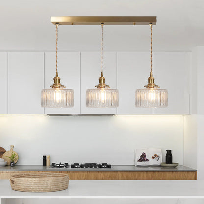 Classic Elegant Glass Drop Pendant Light