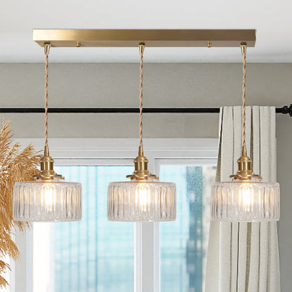 Classic Elegant Glass Drop Pendant Light