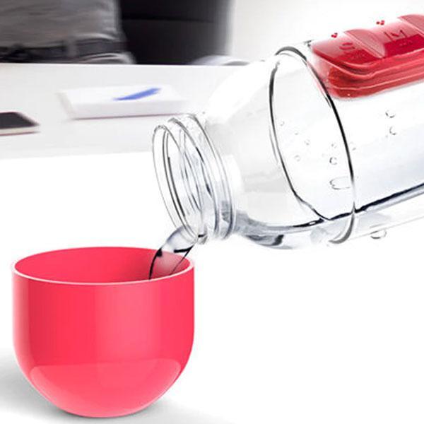 Daily Supplement Plastic Water Bottle