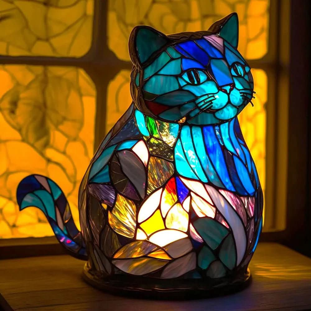Decorative Animal Print Table Lamp for Home Accent