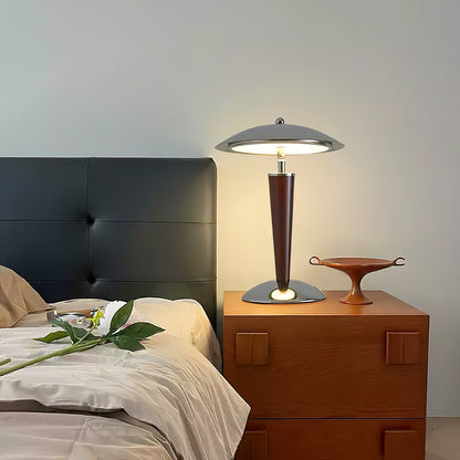 Stylish Round Glass Table Lamp - Cofik
