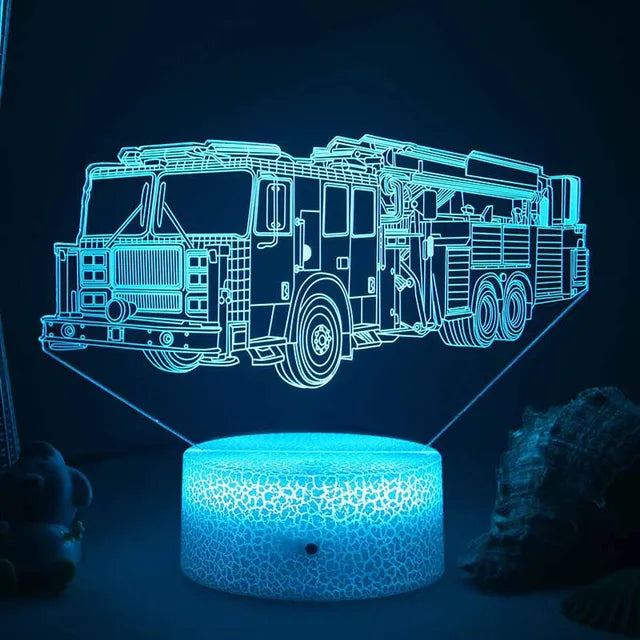 Colorful Kids Night Lamp with USB Charger