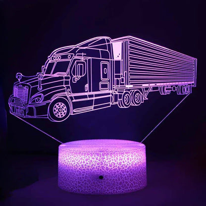 Colorful Kids Night Lamp with USB Charger