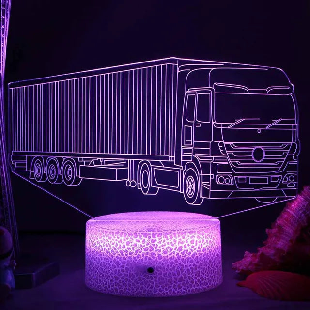 Colorful Kids Night Lamp with USB Charger