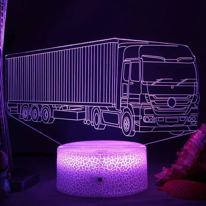 Colorful Kids Night Lamp with USB Charger