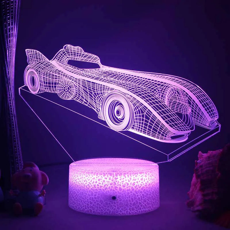 Colorful Kids Night Lamp with USB Charger