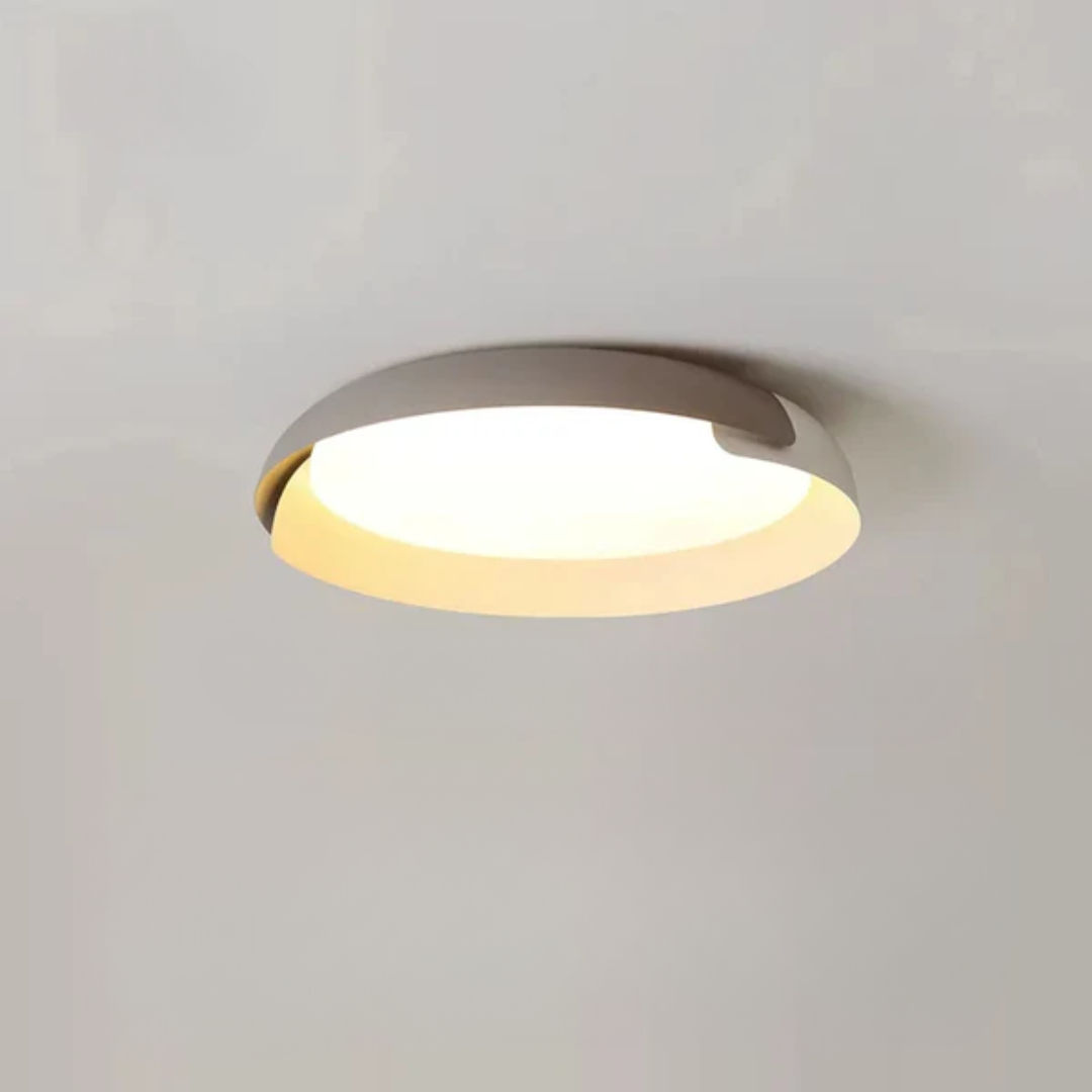 Natural Wood Bedroom Ceiling Light
