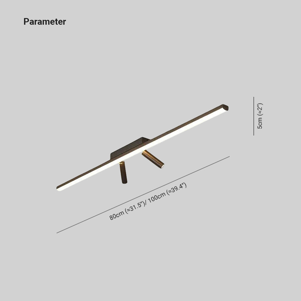 Sleek LED Linear Ceiling Light Fixtures