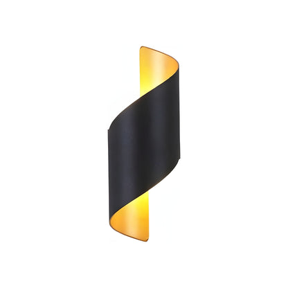 Modern Spiral LED Outdoor Wall Light