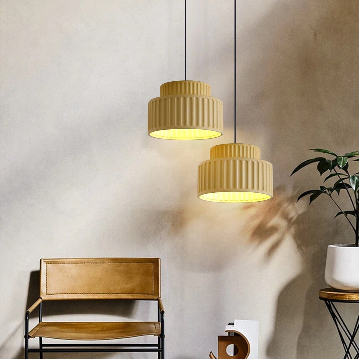 Minimalist Glass Drop Pendant Light