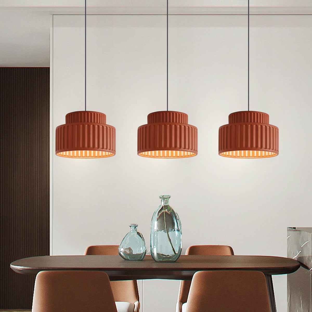 Minimalist Glass Drop Pendant Light