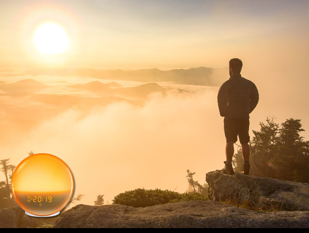 Morning Sunrise Simulation Alarm Clock