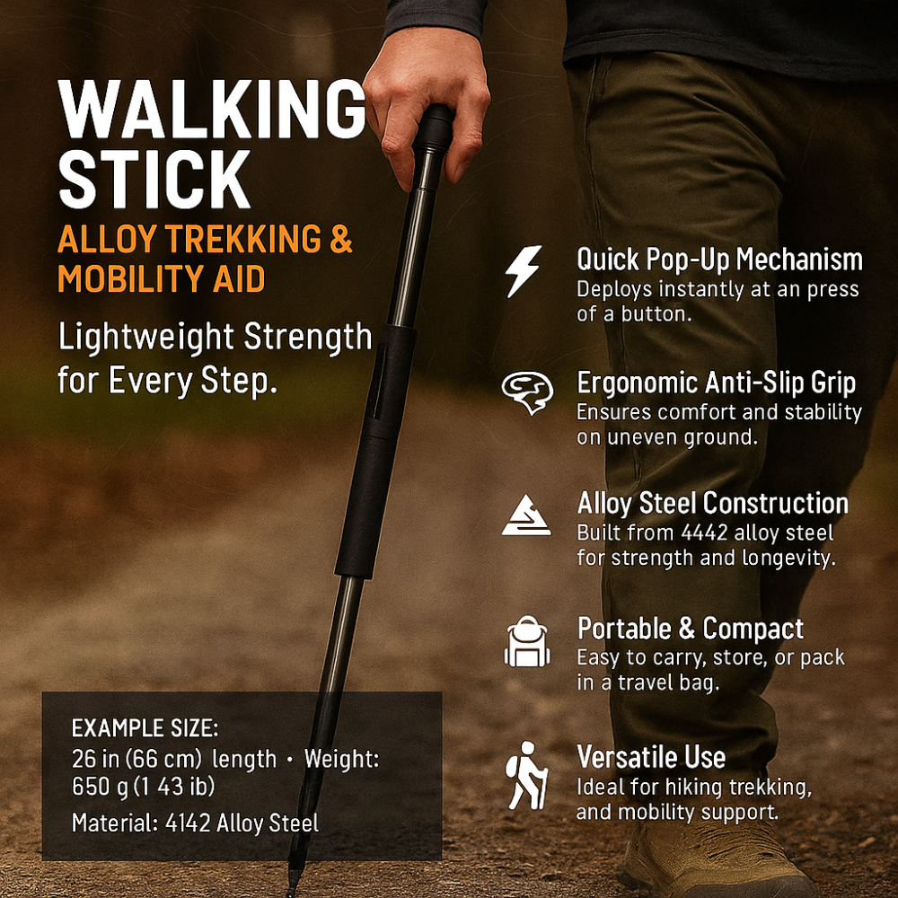 Durable Aluminum Trekking Pole