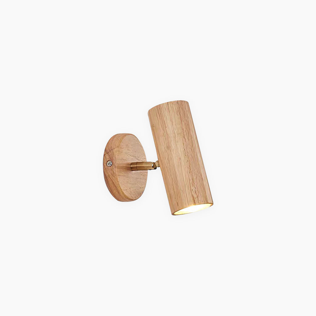 Adjustable Wooden Spotlight Lamp 3 Head Modern Ceiling Light - Cofik