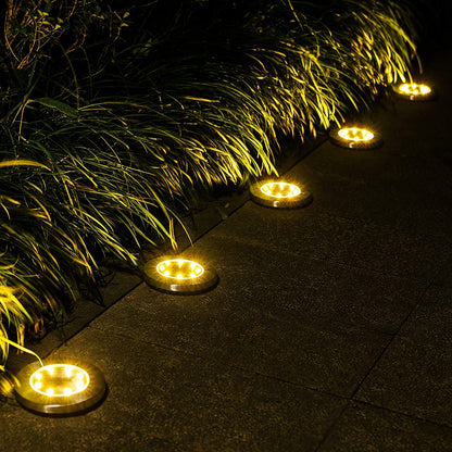 Waterproof Outdoor Solar Powered Garden Lamps