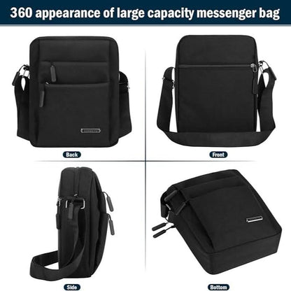 Waterproof Anti-Theft Men's Crossbody Bag