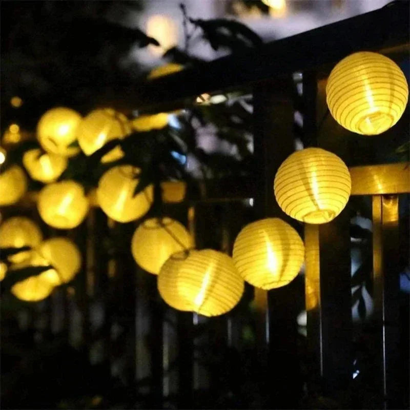 Bright Outdoor Solar String Lights