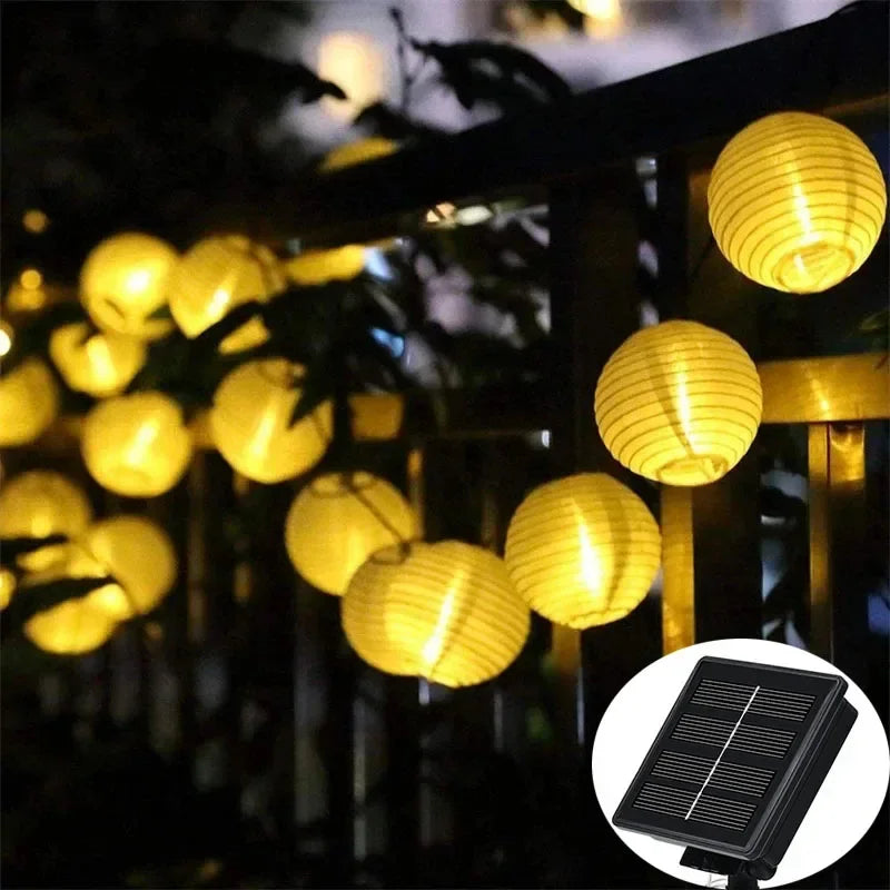Bright Outdoor Solar String Lights