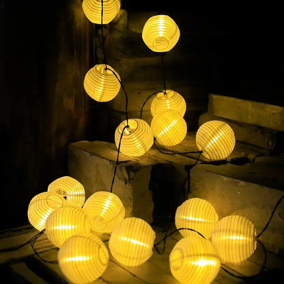 Bright Outdoor Solar String Lights
