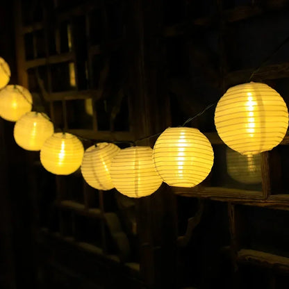 Bright Outdoor Solar String Lights