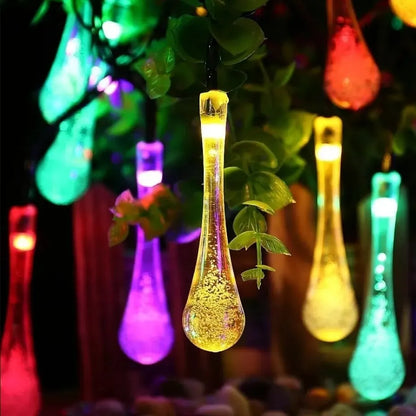 Outdoor Solar String Lights Waterproof LED Garden Decor - Cofik