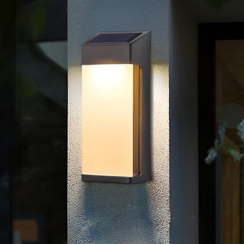 2 Pack Outdoor Solar Powered LED Wall Lights - Cofik