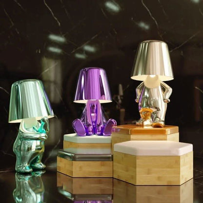 Modern Resin Desk LED Lamp