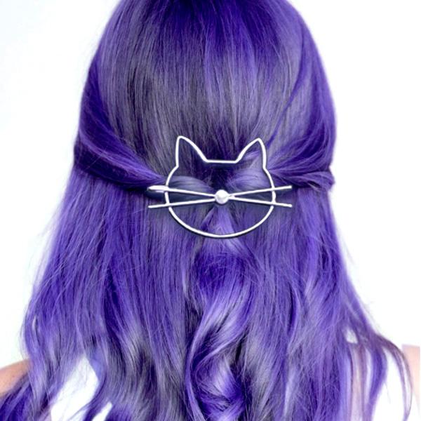 Cute Kitty Pearl Bobby Pin