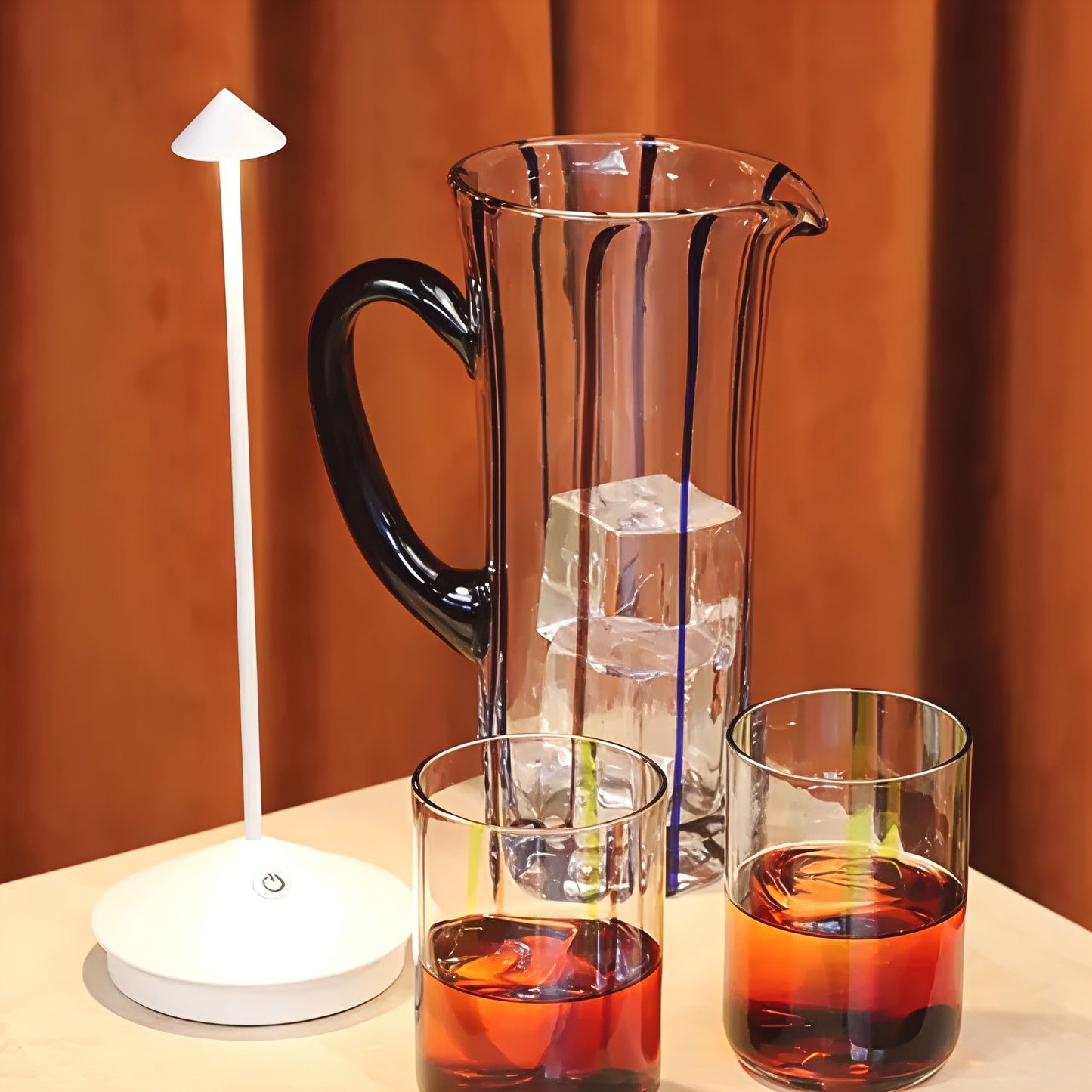Portable LED Desk Lamp Rechargeable Metal Light - Cofik