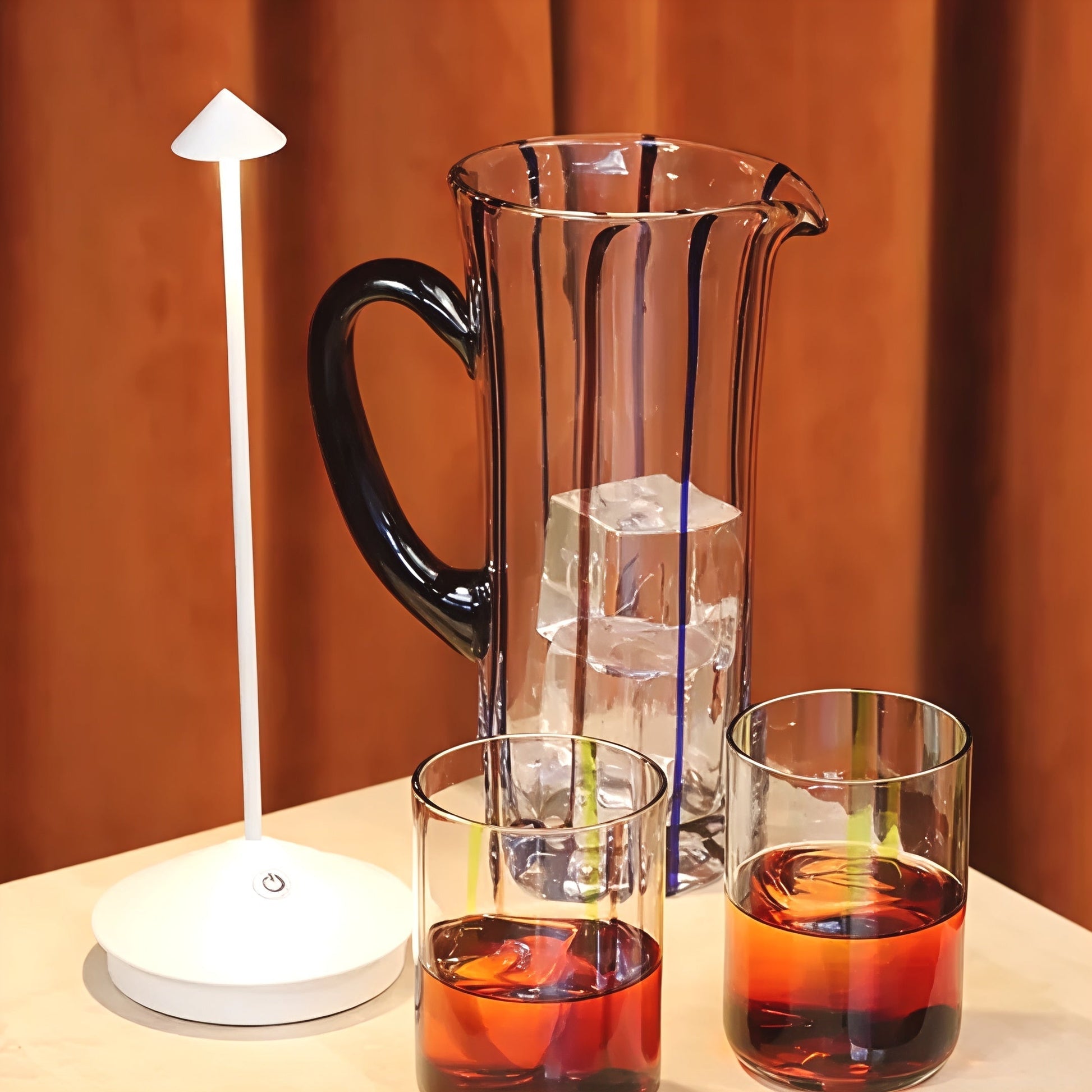 Portable LED Desk Lamp Rechargeable Metal Light - Cofik
