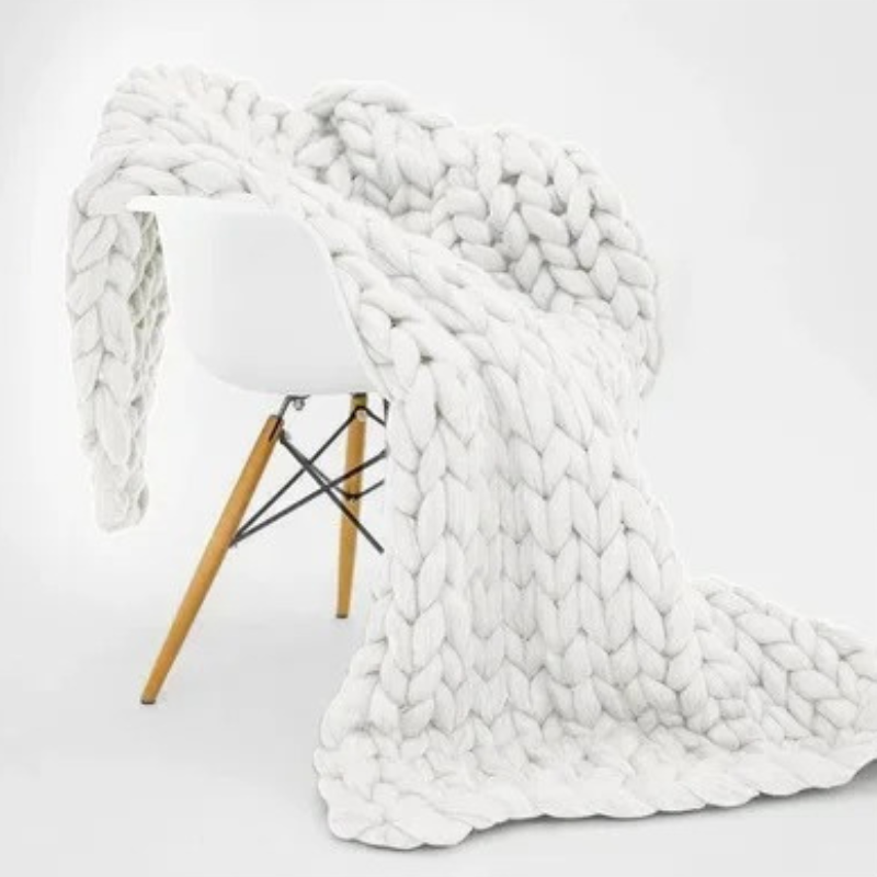 Soft Natural Cotton Weighted Blanket