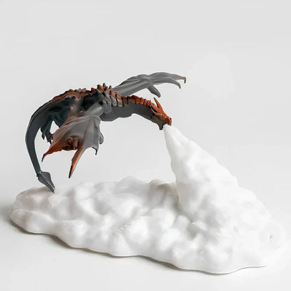 Colorful Dragon Fire Desk Lamp