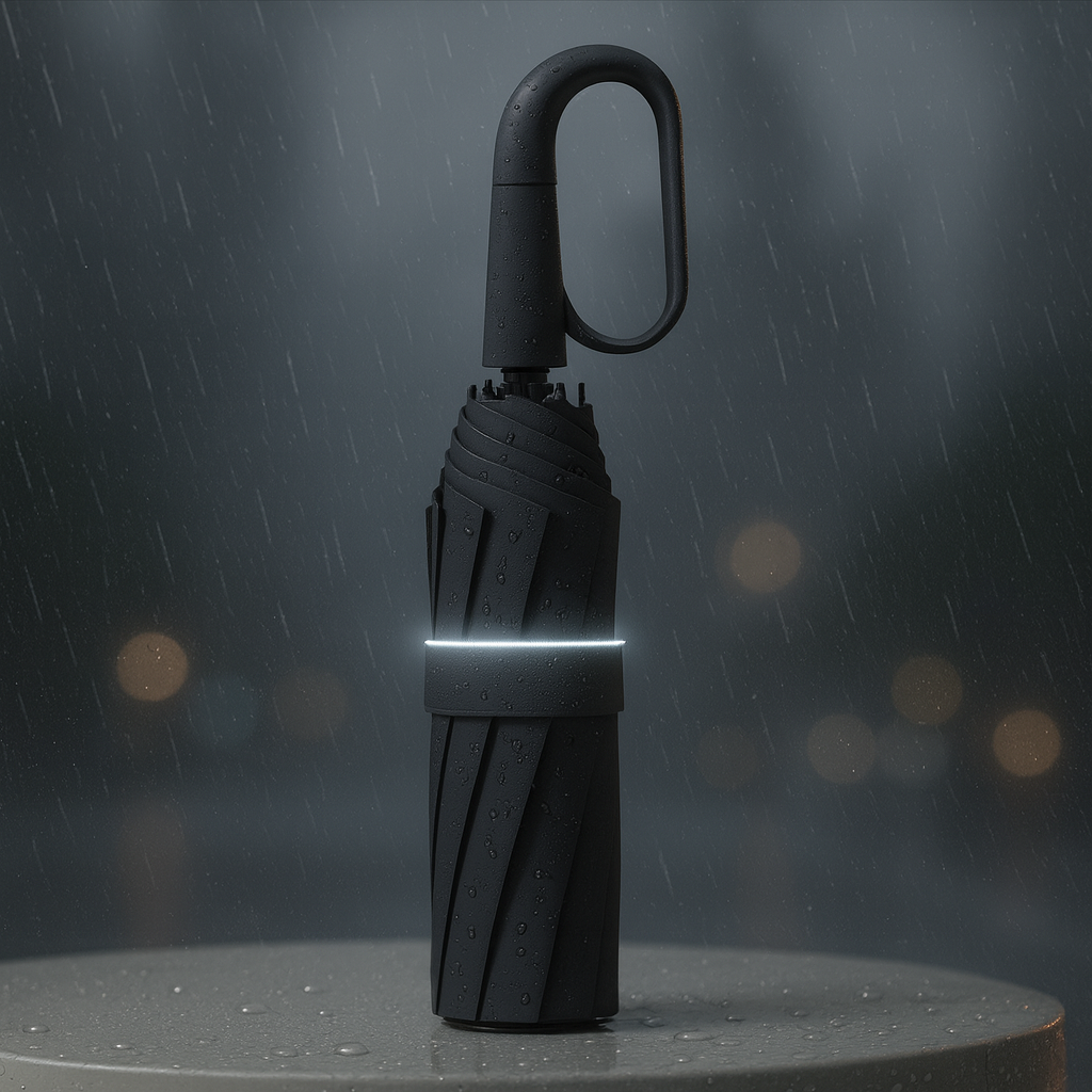 Portable Travel Umbrella Strong Waterproof Canopy