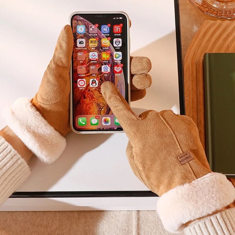 Warm Waterproof Phone Gloves