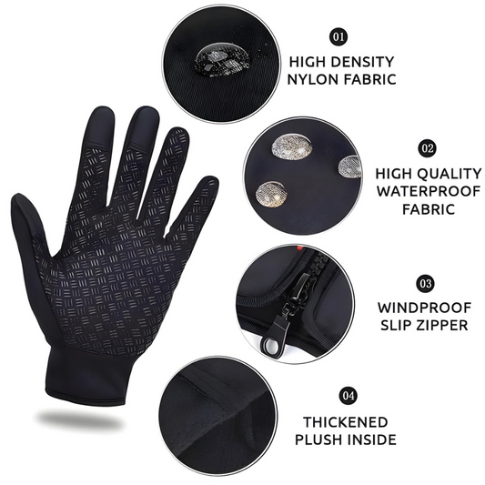 Warm Insulated Water Resistant Winter Gloves - Cofik