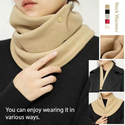 Soft Fleece Neck Scarf - Warm Winter Neck Wrap