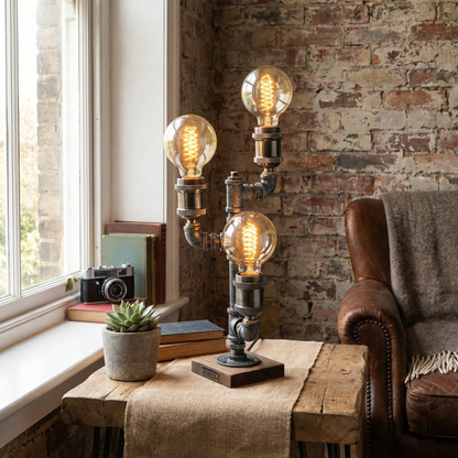 Rustic Vintage Desk Lamp