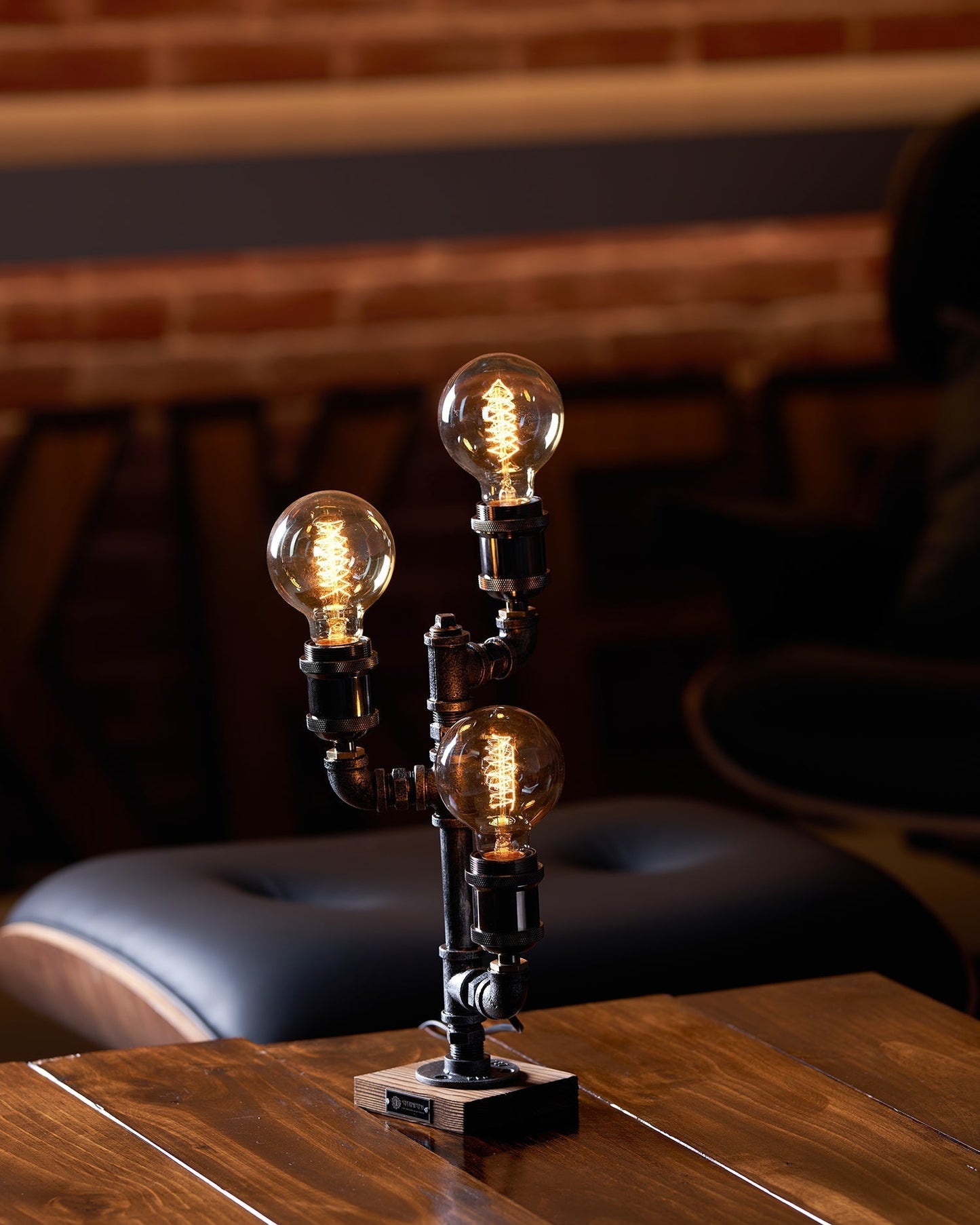 Rustic Vintage Desk Lamp