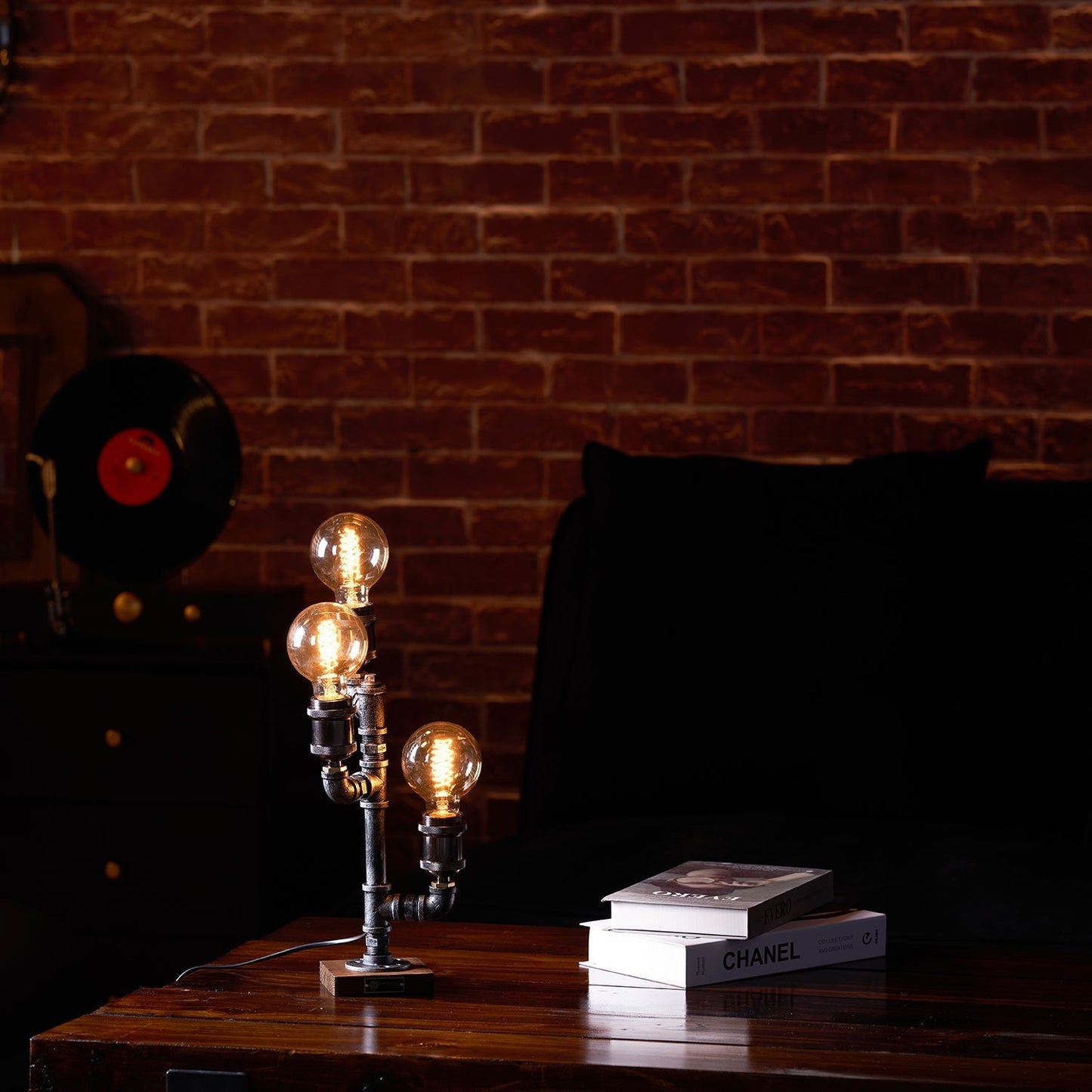 Rustic Vintage Desk Lamp