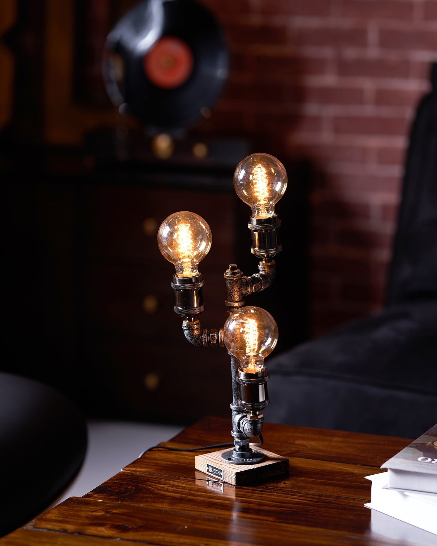 Rustic Vintage Desk Lamp