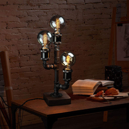 Rustic Vintage Desk Lamp