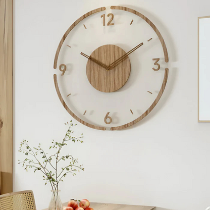 Quiet Wooden Modern Wall Clock - Cofik