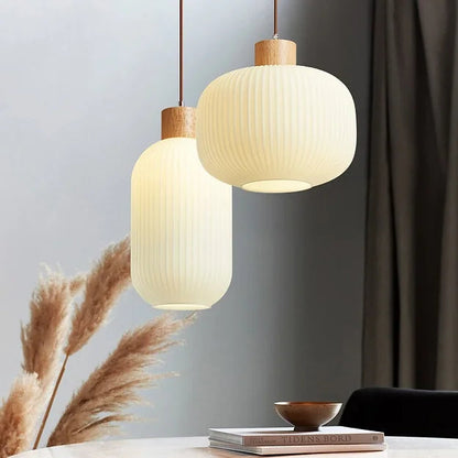 Classic Glass Hanging Lamp