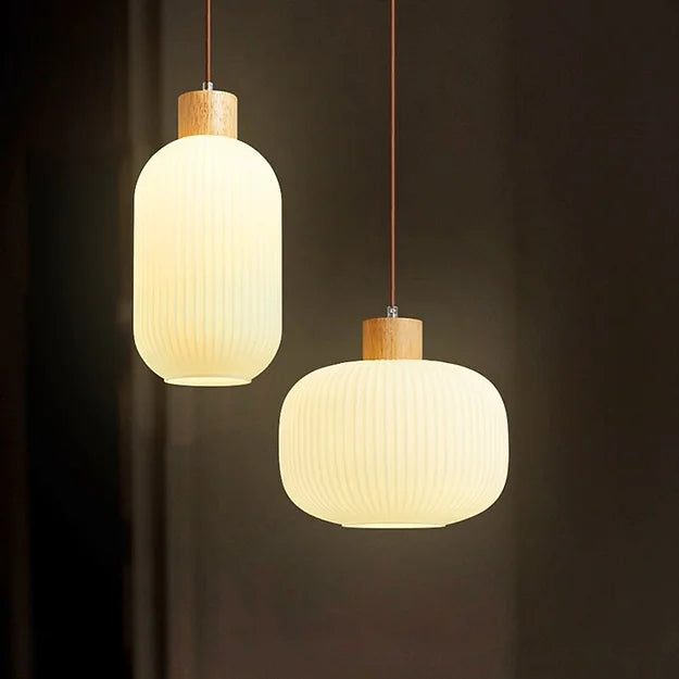 Classic Glass Hanging Lamp